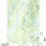 United States Geological Survey Tyonek C-1, AK (1993, 63360-Scale) digital map