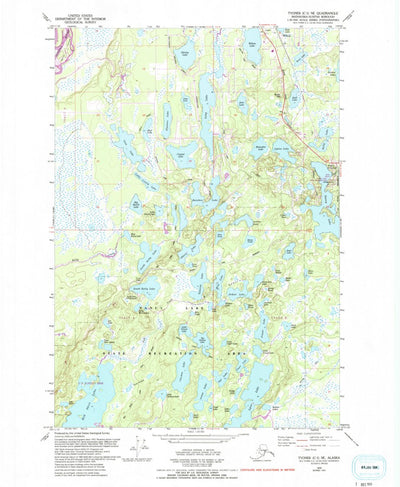 United States Geological Survey Tyonek C-1 NE, AK (1979, 25000-Scale) digital map
