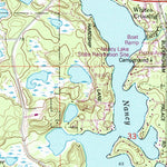 United States Geological Survey Tyonek C-1 NE, AK (1979, 25000-Scale) digital map