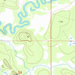 United States Geological Survey Tyonek C-1 SE, AK (1979, 25000-Scale) digital map