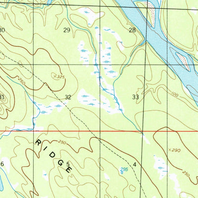 United States Geological Survey Tyonek C-2, AK (1993, 63360-Scale) digital map