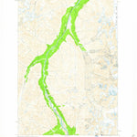 United States Geological Survey Tyonek C-8, AK (1958, 63360-Scale) digital map