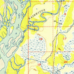 United States Geological Survey Tyonek D-1, AK (1952, 63360-Scale) digital map