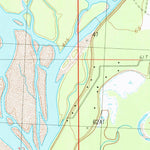 United States Geological Survey Tyonek D-1 NE, AK (1987, 25000-Scale) digital map