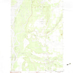 United States Geological Survey Tyonek D-1 SE, AK (1983, 25000-Scale) digital map