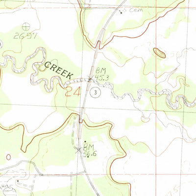United States Geological Survey Tyonek D-1 SE, AK (1983, 25000-Scale) digital map