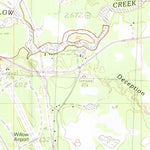 United States Geological Survey Tyonek D-1 SE, AK (1983, 25000-Scale) digital map
