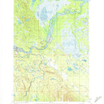 United States Geological Survey Tyonek D-4, AK (1954, 63360-Scale) digital map