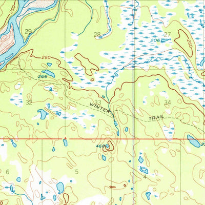 United States Geological Survey Tyonek D-4, AK (1954, 63360-Scale) digital map