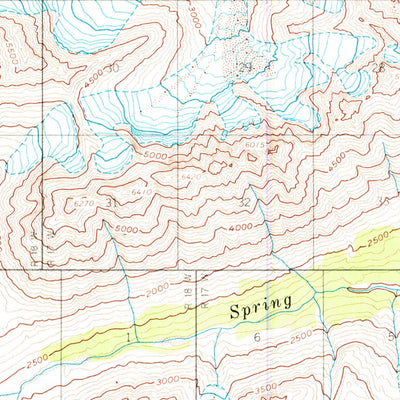 United States Geological Survey Tyonek D-7, AK (1958, 63360-Scale) digital map