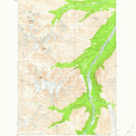 United States Geological Survey Tyonek D-8, AK (1958, 63360-Scale) digital map