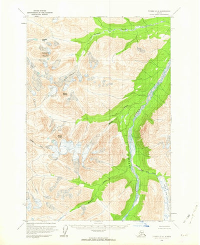 United States Geological Survey Tyonek D-8, AK (1958, 63360-Scale) digital map