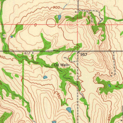 United States Geological Survey Tyro, KS (1959, 24000-Scale) digital map