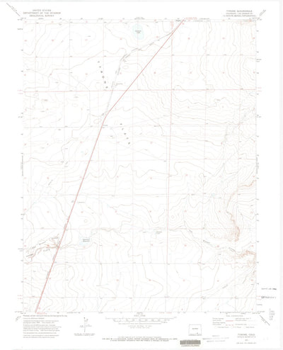 United States Geological Survey Tyrone, CO (1971, 24000-Scale) digital map