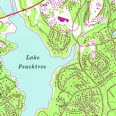 United States Geological Survey Tyrone, GA (1965, 24000-Scale) digital map