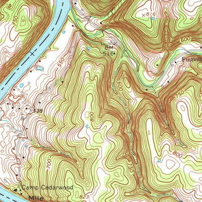 United States Geological Survey Tyrone, KY (1967, 24000-Scale) digital map