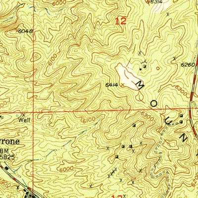 United States Geological Survey Tyrone, NM (1950, 24000-Scale) digital map
