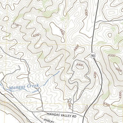 United States Geological Survey Tyrone, NM (2023, 24000-Scale) digital map