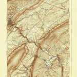 United States Geological Survey Tyrone, PA (1933, 62500-Scale) digital map