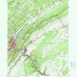 United States Geological Survey Tyrone, PA (1963, 24000-Scale) digital map