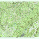United States Geological Survey Tyrone, PA (1984, 100000-Scale) digital map