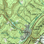 United States Geological Survey Tyrone, PA (1984, 100000-Scale) digital map