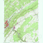 United States Geological Survey Tyrone, PA (1994, 24000-Scale) digital map