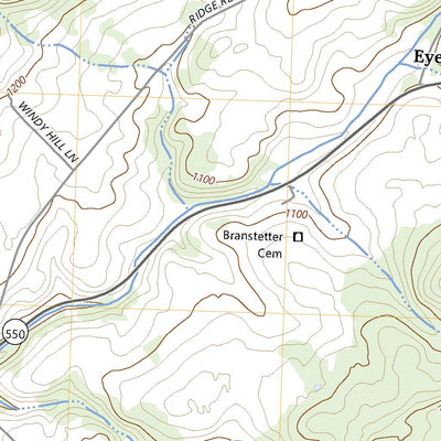 United States Geological Survey Tyrone, PA (2023, 24000-Scale) digital map