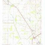 United States Geological Survey Tyronza, AR (1974, 24000-Scale) digital map