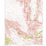 United States Geological Survey Ubehebe Peak, CA (1950, 62500-Scale) digital map