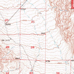 United States Geological Survey Ubehebe Peak, CA (1950, 62500-Scale) digital map