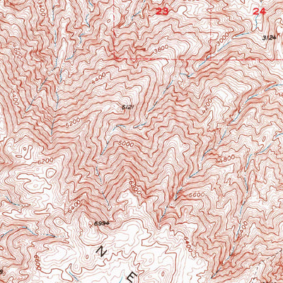 United States Geological Survey Ubehebe Peak, CA (1950, 62500-Scale) digital map
