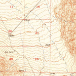United States Geological Survey Ubehebe Peak, CA (1951, 62500-Scale) digital map