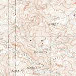 United States Geological Survey Ubehebe Peak, CA (1987, 24000-Scale) digital map