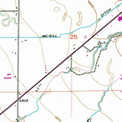 United States Geological Survey Ucon, ID (1948, 24000-Scale) digital map