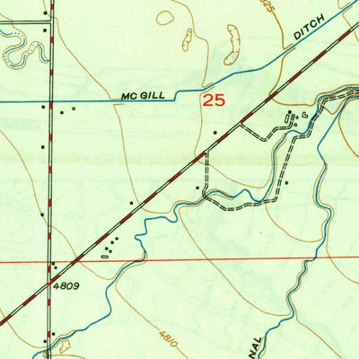 United States Geological Survey Ucon, ID (1949, 24000-Scale) digital map