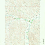 United States Geological Survey Ucross, WY (1970, 24000-Scale) digital map