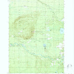 United States Geological Survey Udell, MI (1987, 24000-Scale) digital map