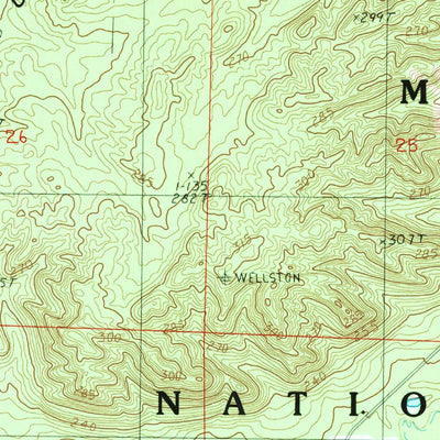 United States Geological Survey Udell, MI (1987, 24000-Scale) digital map