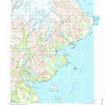 United States Geological Survey Ugashik A-2, AK (1951, 63360-Scale) digital map