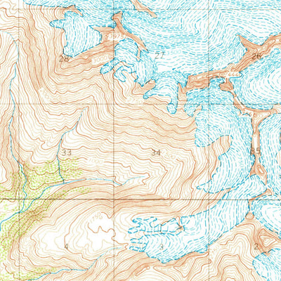 United States Geological Survey Ugashik A-3, AK (1954, 63360-Scale) digital map
