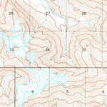 United States Geological Survey Ugashik A-4, AK (1963, 63360-Scale) digital map