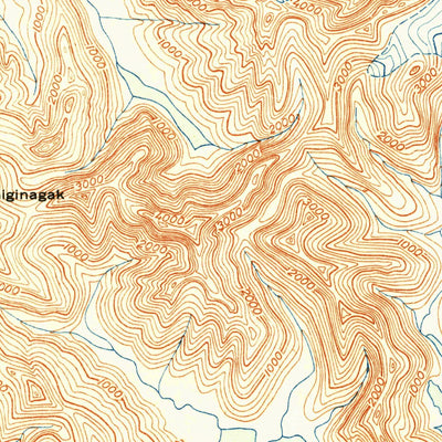 United States Geological Survey Ugashik, AK (1948, 250000-Scale) digital map