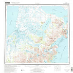 United States Geological Survey Ugashik, AK (1963, 250000-Scale) digital map