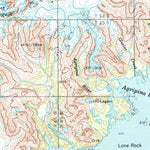 United States Geological Survey Ugashik, AK (1963, 250000-Scale) digital map