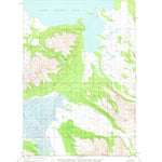United States Geological Survey Ugashik B-3, AK (1951, 63360-Scale) digital map