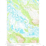 United States Geological Survey Ugashik B-4, AK (1954, 63360-Scale) digital map