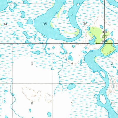 United States Geological Survey Ugashik B-4, AK (1954, 63360-Scale) digital map