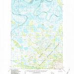 United States Geological Survey Ugashik B-5, AK (1954, 63360-Scale) digital map