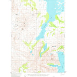 United States Geological Survey Ugashik C-1, AK (1951, 63360-Scale) digital map